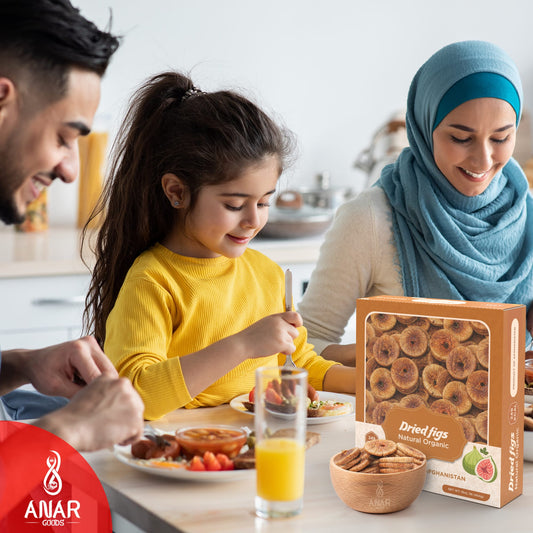 (Available for Liquidation 450 PCs) ANAR Dried Figs 16oz (454g) | No Added Sugar | Premium Afghani Anjeer | Vacuumed Packed | Organic, Pure & Natural | Whole Circular & Sweet | Best for Snacking, Mixing, Cookies, Oatmeal, Milk & More