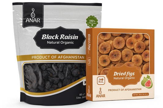 Dried Figs & Black Raisin Bundle