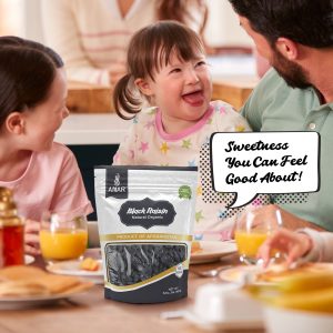 ANAR Black Raisin 32oz (907g) | 100% Natural & Seedless | Kishmish کشمش سياه | Sweet & Unsulfured | Best for Cooking, Snacking & Cookies | Resealable bag | Grown in Afghanistan | Pack of 1 (Large) - Image 3