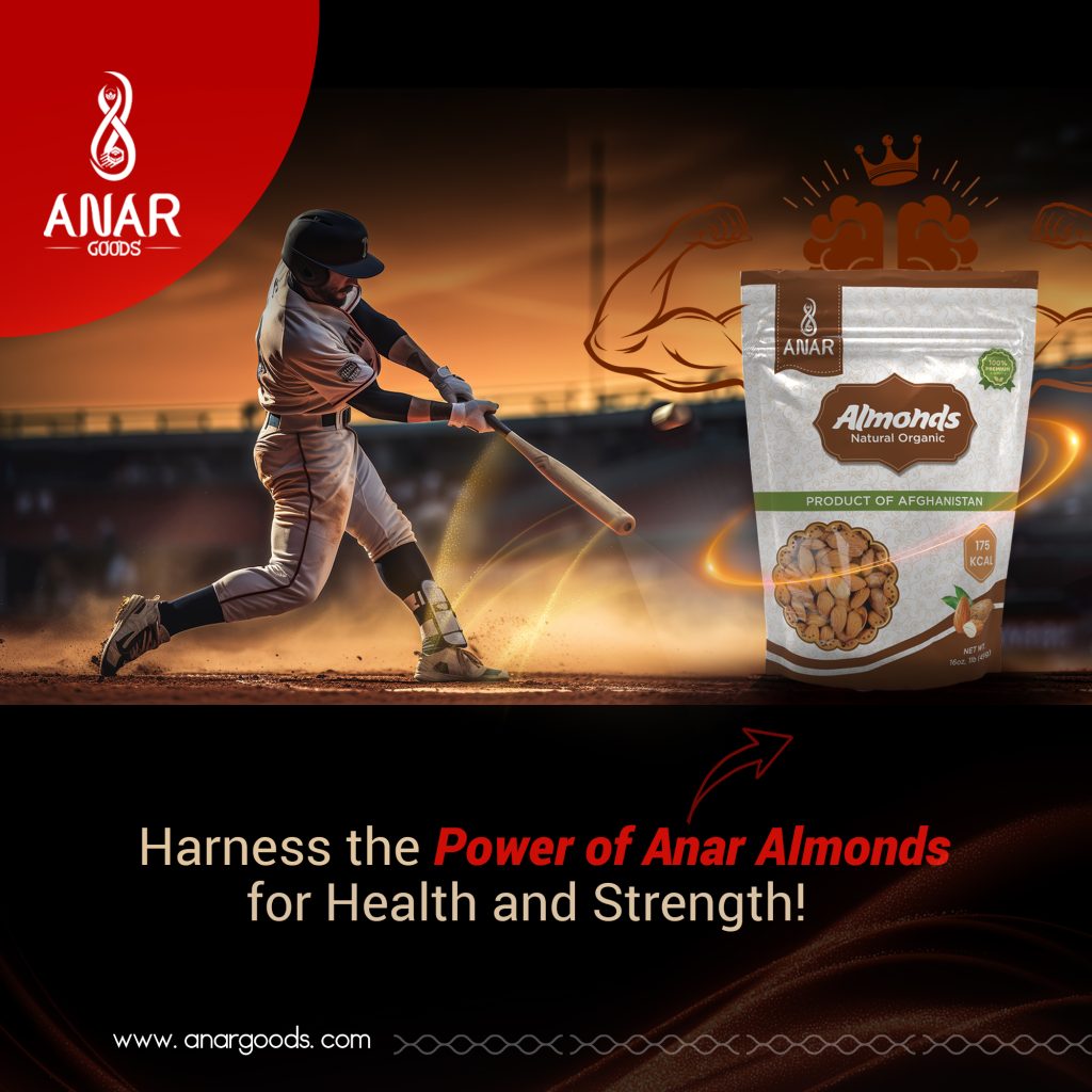 ANAR Almonds from Afghanistan | 16oz (454g) bag | Whole Natural Raw Snacks | Freshly Harvested | No Prservatives | Pure & Premium Quality | Best for Snacking, Home made trail mix, Ice-cream | Non-GMO | Pack of 1 | Resealable bag
